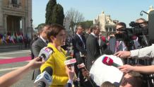 B. Szydło po podpisaniu Deklaracji Rzymskiej: Jest to początek drogi zmian, które muszą nastąpić w UE