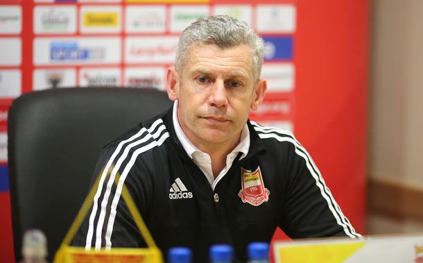 "Nie jestem zadowolony z wyniku" - trener Chojniczanki komentuje mecz z Miedzią Legnica