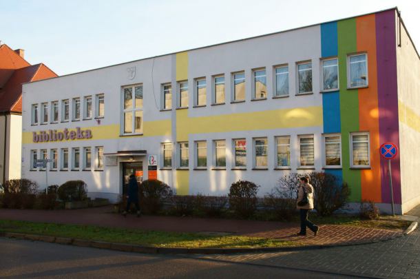 Spotkanie z Filipem Springerem w bibliotece w Człuchowie