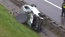 Dwa wypadki na A2 w okolicach Poznania. 7 osób rannych