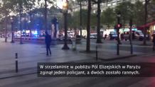 Strzelanina w centrum w Paryża. Policjanci ostrzelani z broni automatycznej, jeden nie żyje