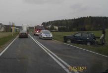 Dachowanie na drodze krajowej nr 25 w gminie Kamień Krajeński