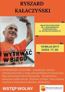 Ryszard Kałaczyński w sępoleńskiej Bibliotece