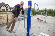 Pierwszy z 11 nowych placów zabaw w Chojnicach już po odbiorze technicznym