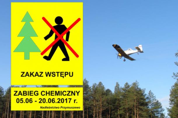 Uwaga! Zakaz wstępu do lasów na terenie Nadleśnictwa Przymuszewo