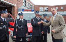 Strażacy z OSP Chojnice odebrali swój nowy samochód w niemieckim Emsdetten (FOTO)