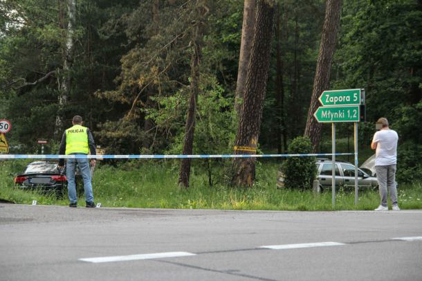 Zderzenie na "Berlince". Cztery osoby poszkodowane. Na pomoc wezwano śmigłowiec LPR