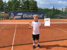 Bardzo dobry występ chojniczan na turnieju tenisa ziemnego "Babolat-tour 2017" w Pile