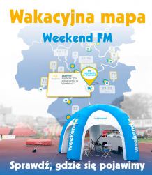 Wakacyjna mapa Weekend FM. Sprawdź, gdzie się pojawimy