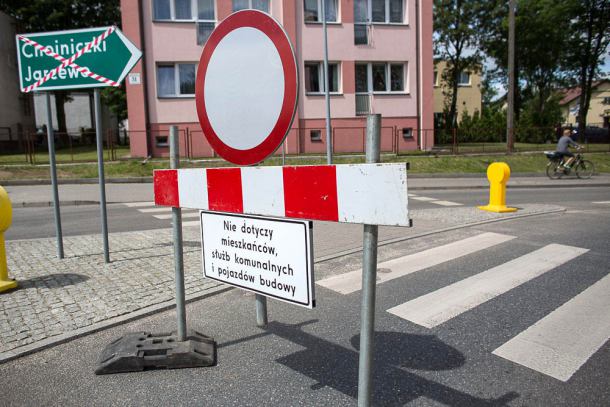 Ulica Strzelecka w Chojnicach na ponad 2 miesiące zamknięta dla ruchu