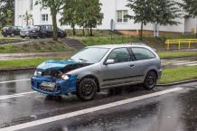 Kolizja na ulicy Kościerskiej (FOTO)