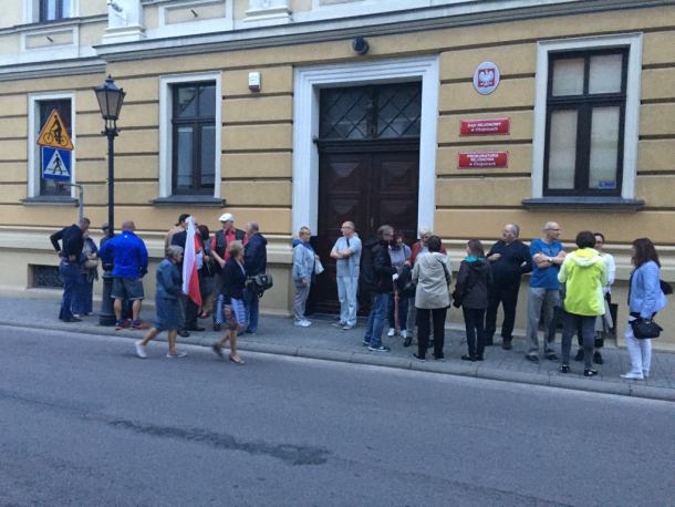 Chojnice, Człuchów, Bytów, Tuchola, Kościerzyna. Weekend pod znakiem protestów