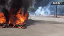 Gwałtowne starcia na ulicach Caracas w dniu wyborów parlamentarnych w Wenezueli