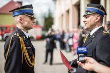 Nowi komendanci powiatowi straży pożarnej w Chojnicach i Człuchowie oficjalnie mianowani