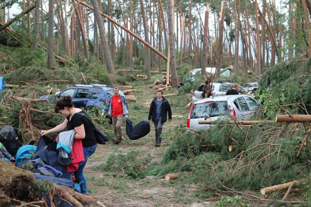 Reporter Radia Weekend dotarł na miejsce obozu harcerskiego w Suszku (FOTO, WIDEO)
