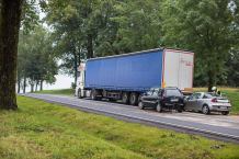 Uwaga kierowcy! Wypadek na DK 22 w okolicach Rychnów (FOTO)