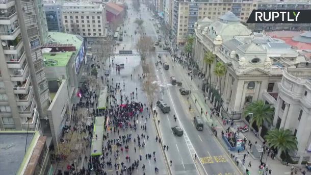 Brutalne zamieszki w Chile. Uczniowie protestowali przeciwko reformie edukacji