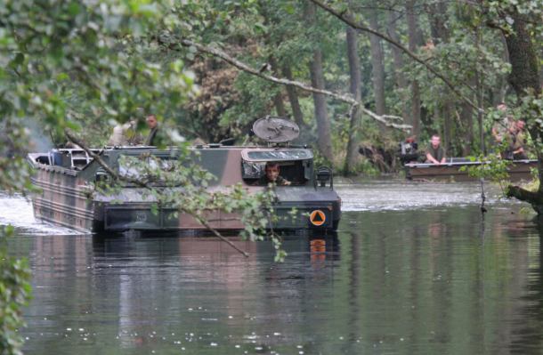 Wojsko kończy akcję sprzątania rzeki Brdy (FOTO)