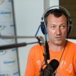 Arkadiusz Kubczak w studiu Radia Weekend
