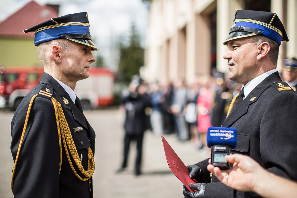 Nowi komendanci powiatowi straży pożarnej w Chojnicach i Człuchowie oficjalnie mianowani