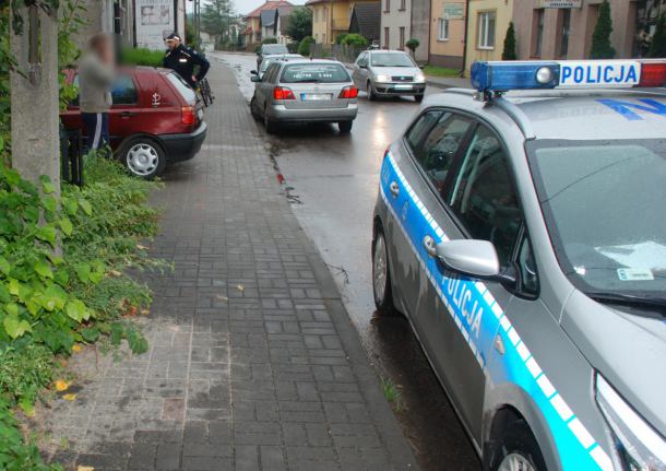 Powiat kościerski: trzy wypadki z udziałem rowerzystów jednego dnia
