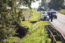 Pościg. Policja zablokowała drogę Chojnice - Tuchola. Spokojnie, to tylko ćwiczenia (FOTO)