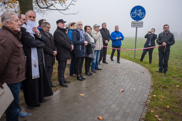 Ścieżka rowerowa z Lichnów do Sławęcina w gminie Chojnice już oficjalnie otwarta (FOTO)