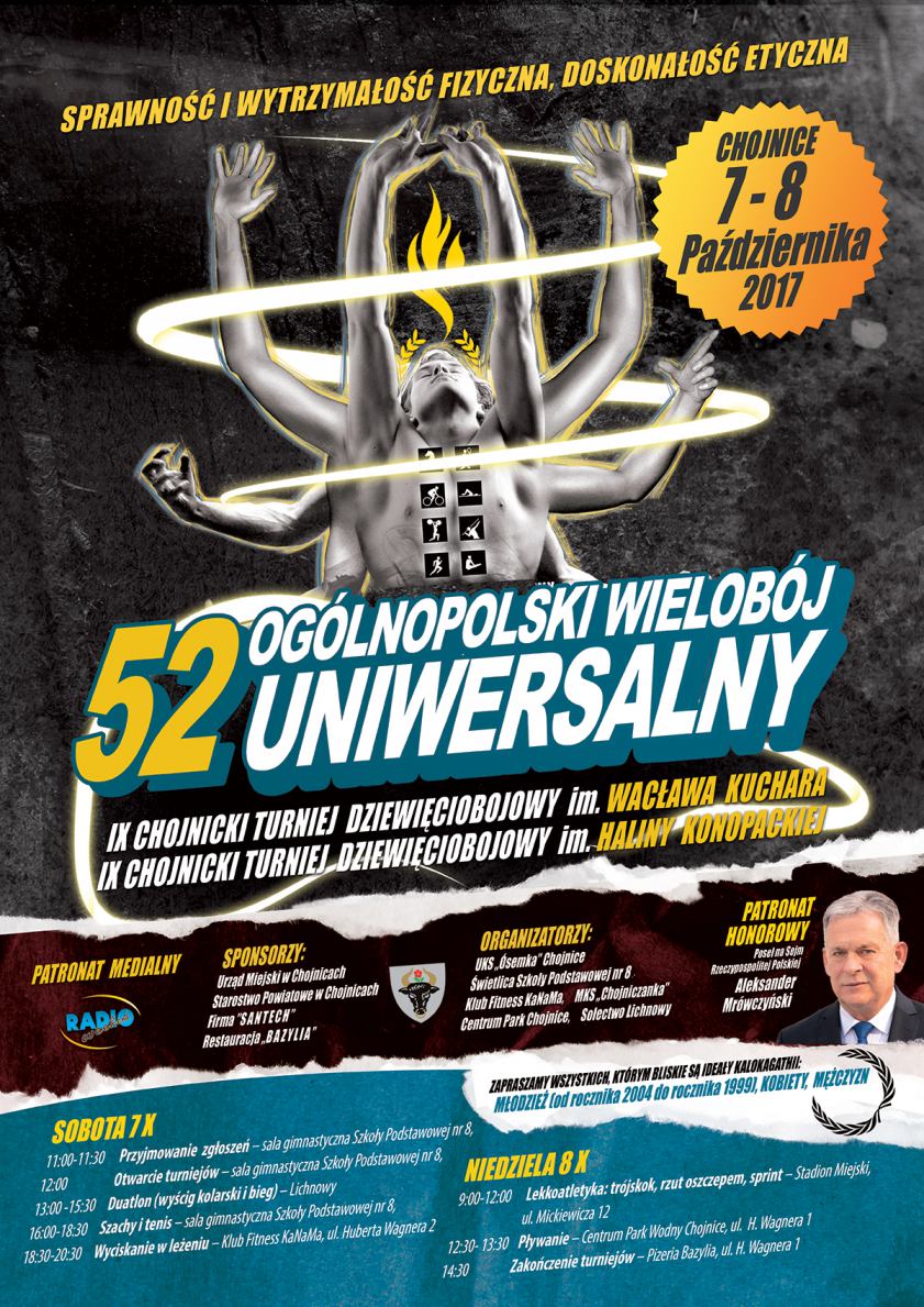 Weekend pod znakiem dziewięcioboju kobiet i mężczyzn w Chojnicach
