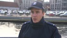 Przeszedł przez barierki, wpadł do Brdy. Hiszpana uratował policjant