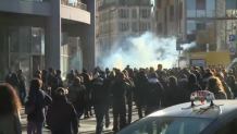 Francuska policja użyła gazu łzawiącego wobec protestujących studentów