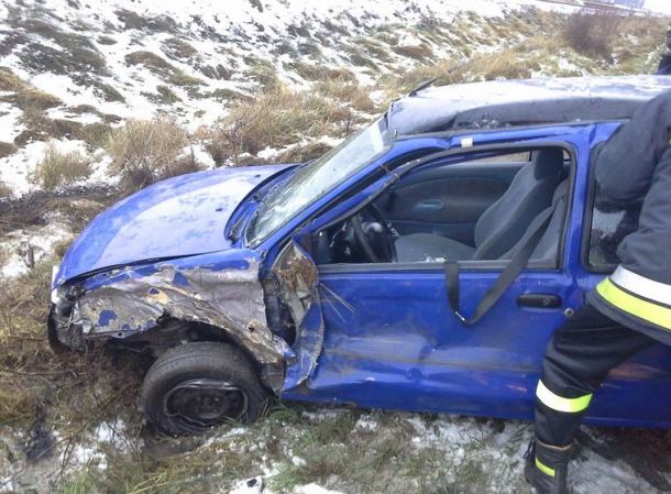 Wypadek na drodze wojewódzkiej nr 235 Chojnice-Brusy