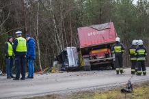 Wypadek na drodze Chojnice-Brusy. Jedna osoba nie żyje