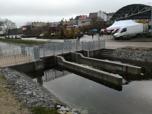 Są zastrzeżenia do nowej regulacji poziomu wody na rzece w Sępólnie Krajeńskim (FOTO)