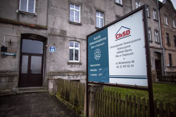 Zbór Kościoła Zielonoświątkowego w Chojnicach chce przejąć od miasta pomieszczenia hostelu dla bezdomnych