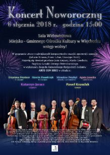 W Więcborku dziś (6.01) Koncert Noworoczny