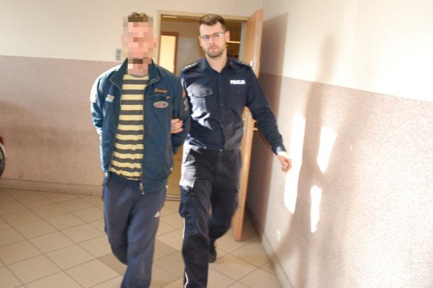 Rozbój w Wierzchowie. Napadł na staruszka, dotkliwie go pobił i ukradł mu 200 złotych