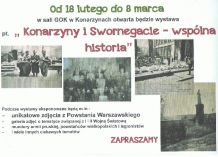 Wystawa "Konarzyny i Swornegacie - wspólna historia"