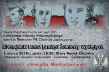 Działacze PiS-u z Chojnic chcą ponownie uczcić pamięć "Żołnierzy wyklętych"