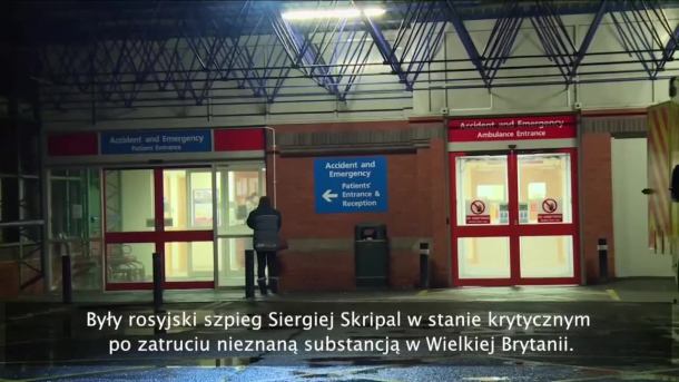 Atak silną trucizną w brytyjskiej restauracji. Były rosyjski szpieg w stanie krytycznym