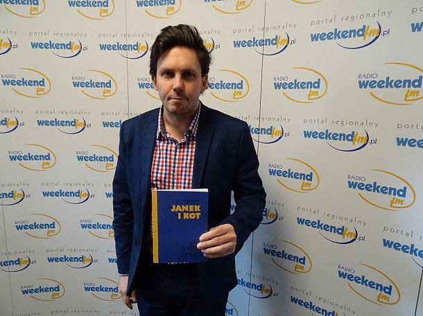 "Janek i Kot". Grzegorz Szlanga napisał książkę dla dzieci. Dziś wieczorem spotkanie z autorem