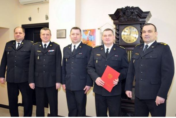 Starszy kapitan Marcin Wróblewski z nominacją na zastępcę komendanta PSP w Chojnicach