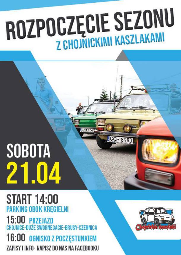 "Kaszlaki" z kilku województw zjeżdżają dziś do Chojnic