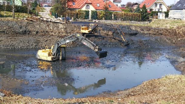 Na terenie Bytowa rozpoczęły się prace retencyjne. Prace za 3 mln złotych