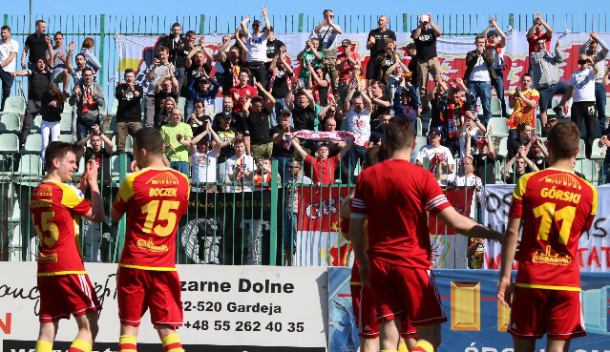 Chojniczanka rozegra dziś (25.04) zaległy mecz z Rakowem Częstochowa