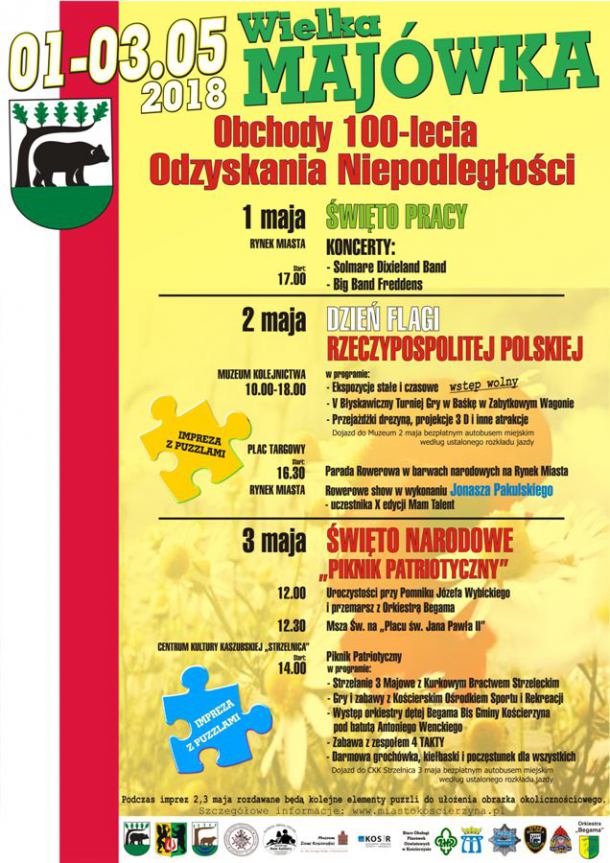Majówka w Kościerzynie