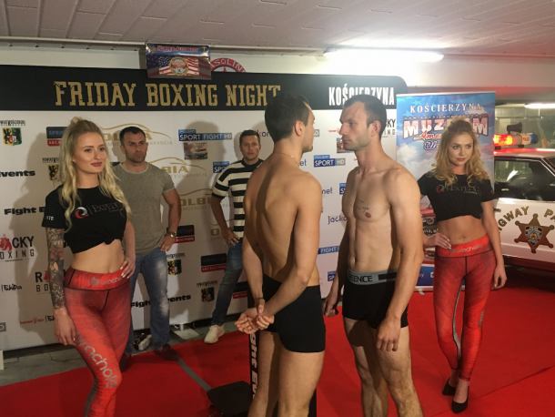 W Kościerzynie odbędzie się gala Friday Boxing Night (FOTO Z WAŻENIA)