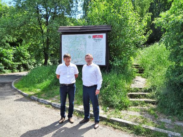Dyrektor Zarządu Dróg Wojewódzkich z wizytą w powiecie chojnickim