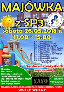 Majówka w Szkole Podstawowej nr 3 w Miastku 