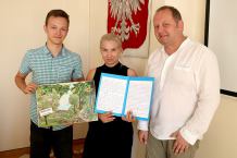 Trzecio- i czwartoklasistka burmistrzami Debrzna