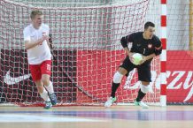 Tomasz Kriezel z Czerska zaliczył kolejne trafienie w reprezentacji Polski w futsalu